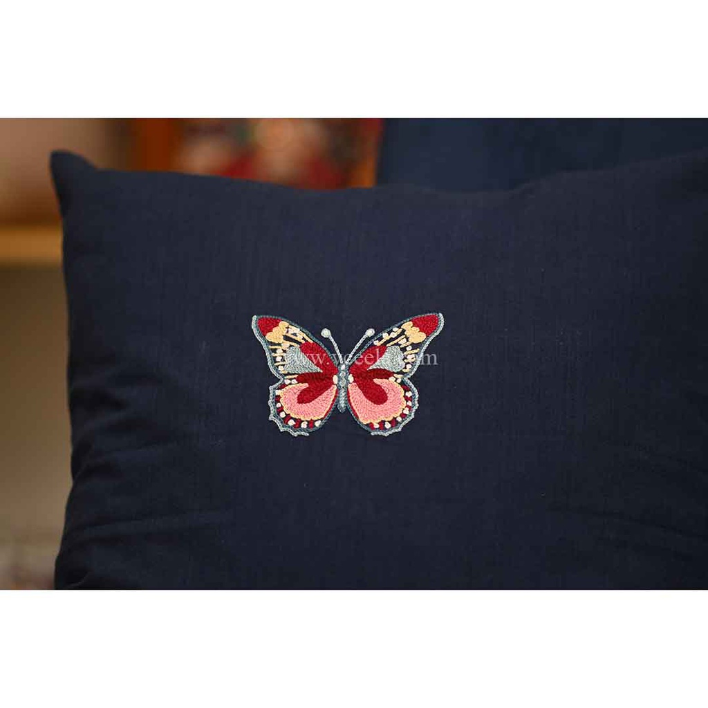 Hand Embroidered Cushion Cover  
