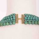 Multi Layered Turquoise Mala IMG # 1