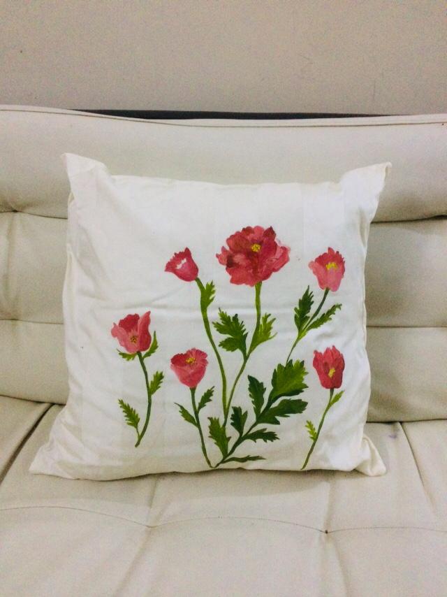 Hand Painted Custion cover
