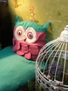 OWL CUSHION SET IMG # 1