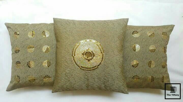 Gold Cushion Covers IMG # 2