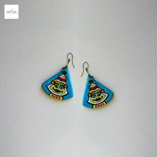 Theukootu Portrait Earrings IMG # 1