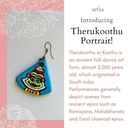 Theukootu Portrait Earrings IMG # 2