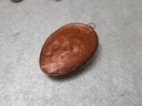 Red Glitter Resin Pendant rp3