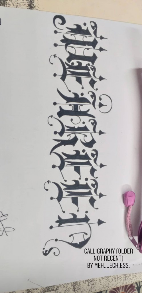 Calligraphy IMG # 1
