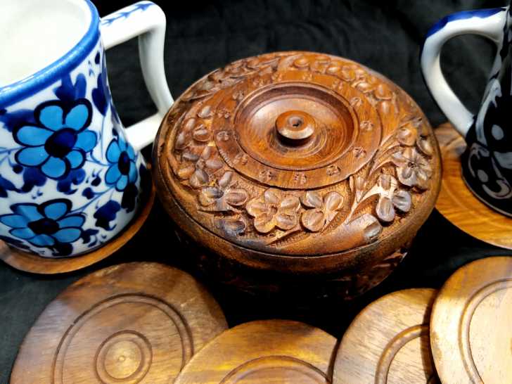 Tea coaster set 