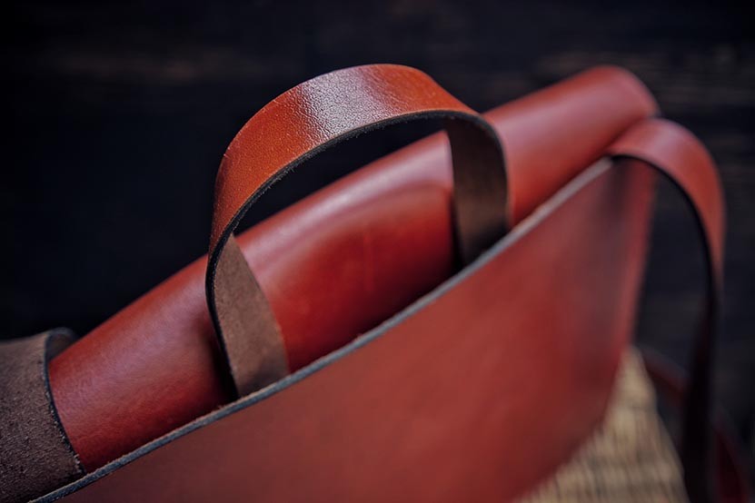 Aristocratic – Handmade Veg Tanned Leather Satchel Bag IMG # 1
