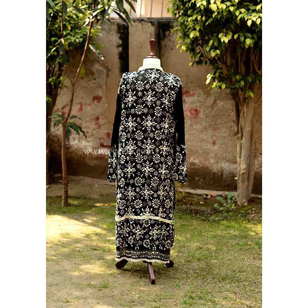 Embroidered Shit and dupatta with beads work IMG # 1