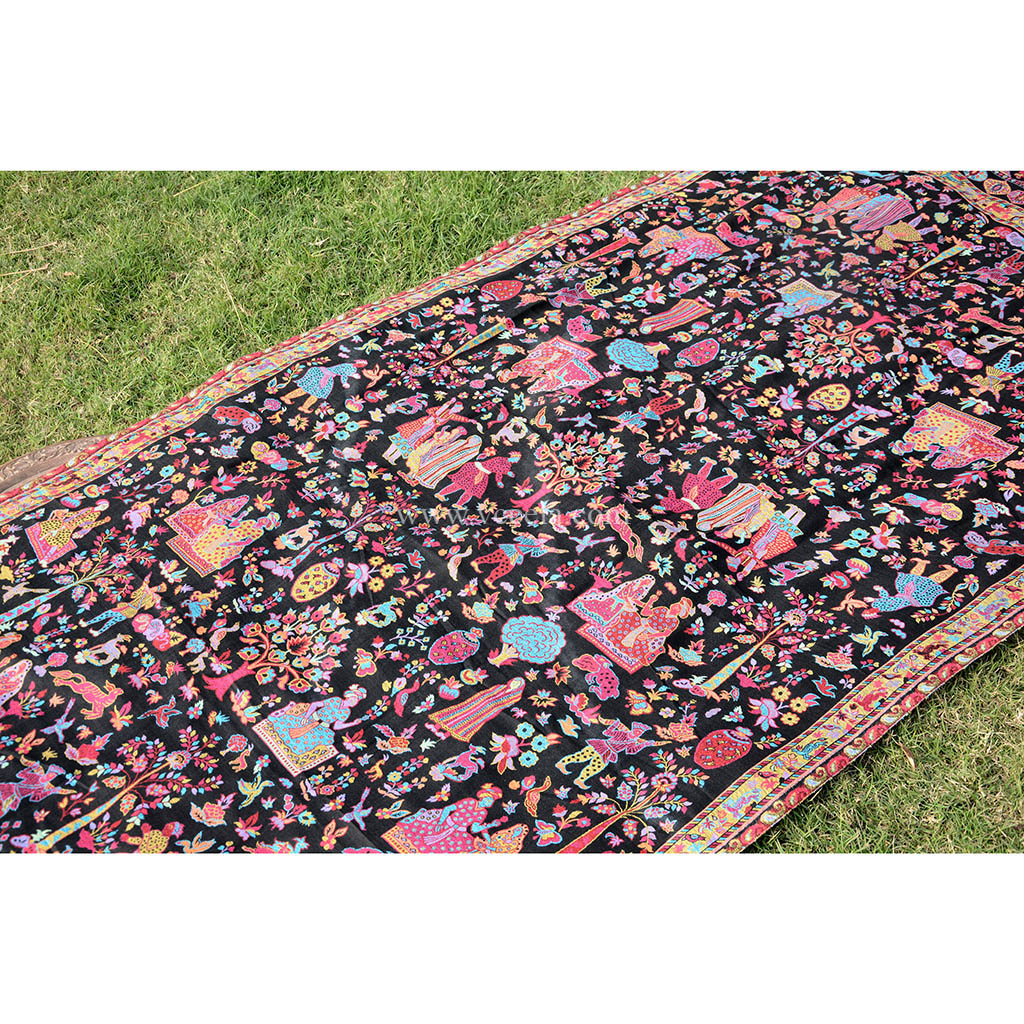 Hand Weaved Pure Kashmiri Kani Shawl