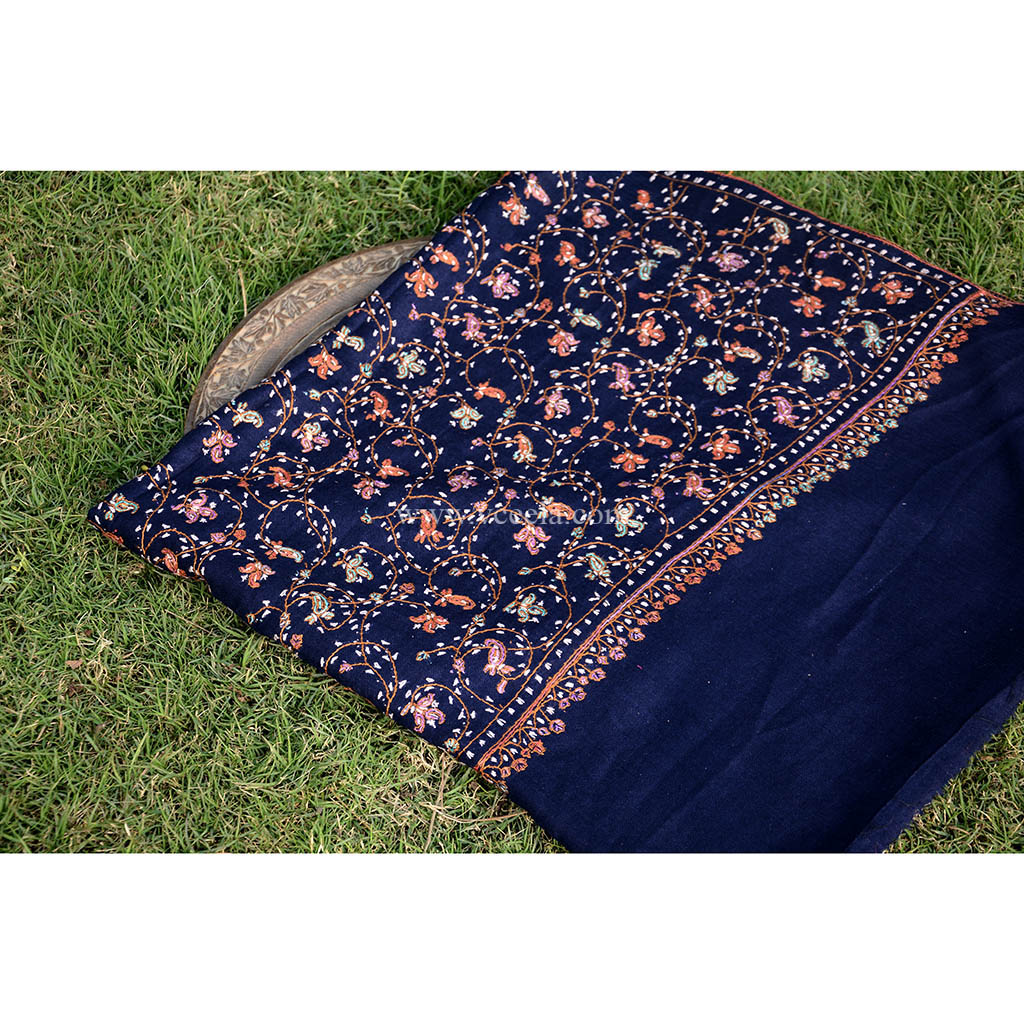 Hand Weaved Pure Kashmiri Kani Shawl
