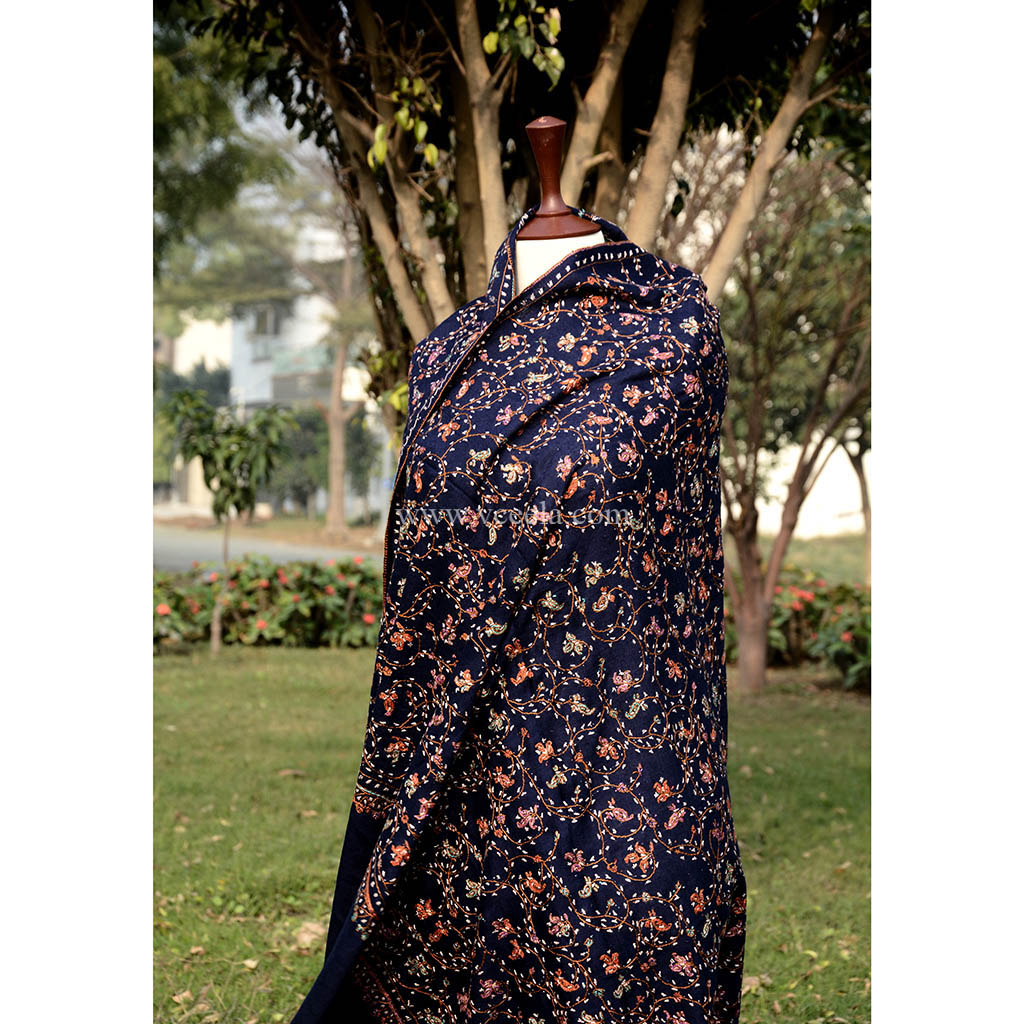 Hand Weaved Pure Kashmiri Kani Shawl