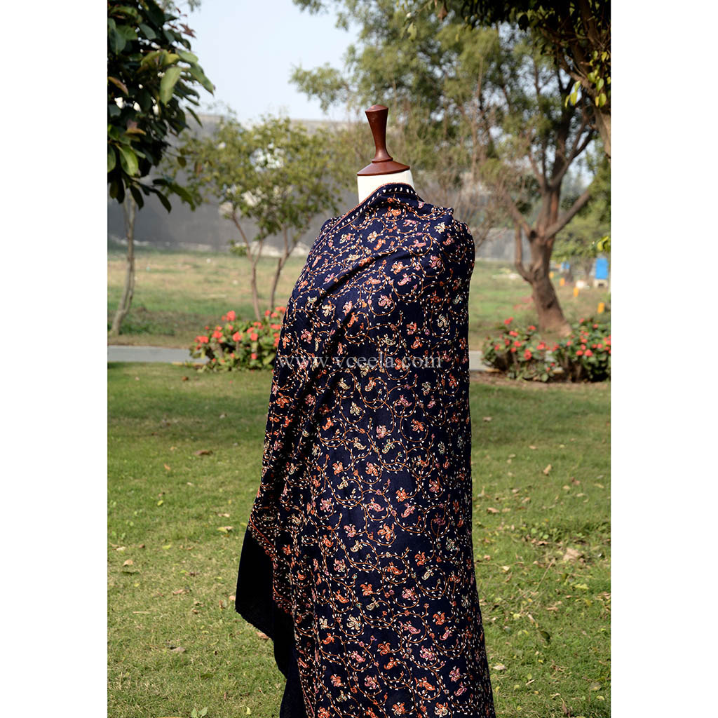 Hand Weaved Pure Kashmiri Kani Shawl