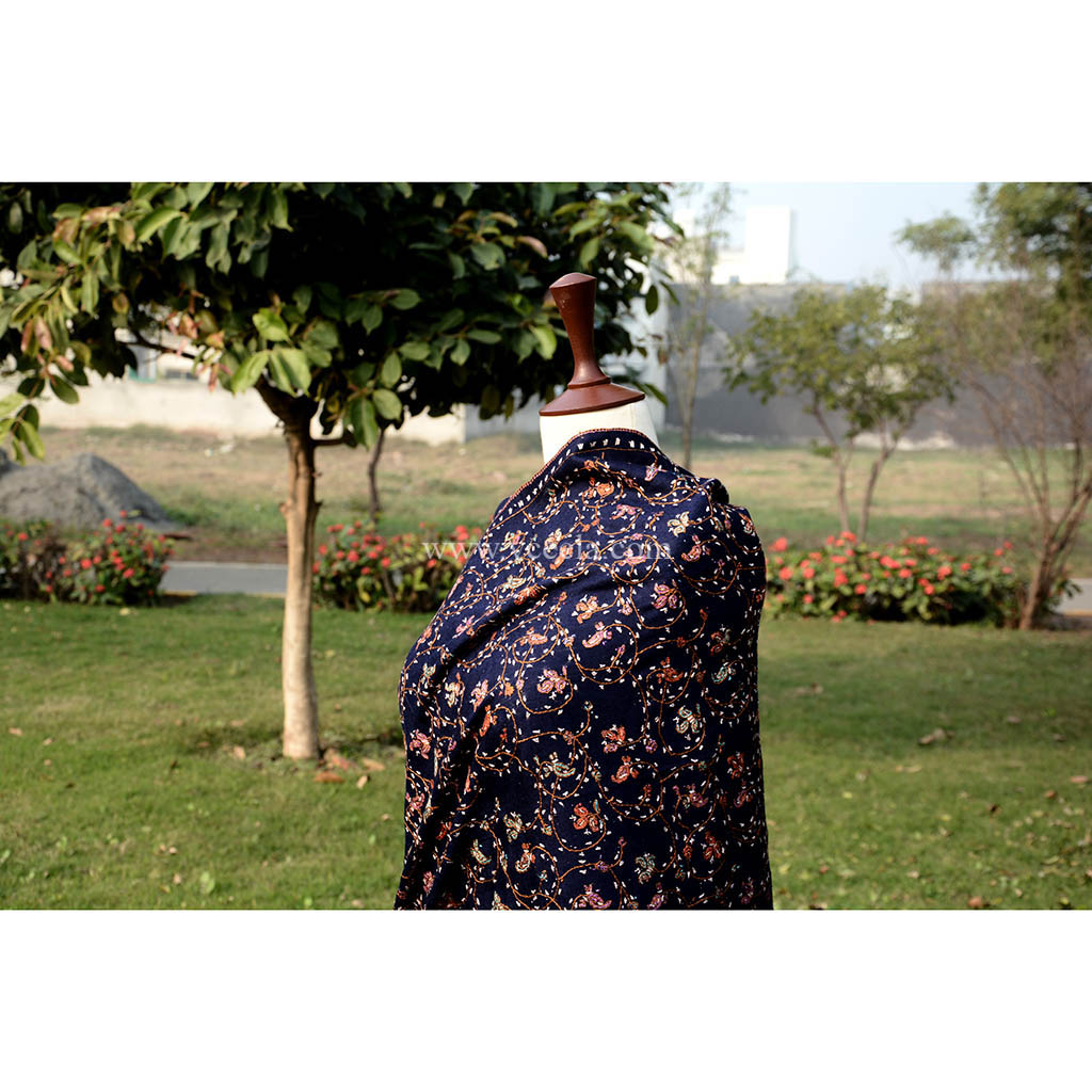 Hand Weaved Pure Kashmiri Kani Shawl