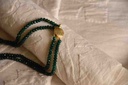 Deep green Emerald Necklace IMG # 1