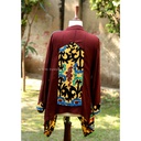 Silk Embroidered Shirt With Crepe Dupatta (copy)