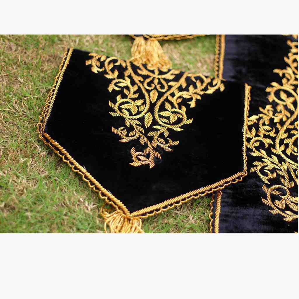Hand Embroidered Jaynamaz/prayer rug - Duplicate IMG # 1