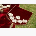 Hand Embroidered Jaynamaz/prayer rug - Duplicate IMG # 1