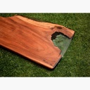 Wooden serving platter with long handle IMG # 2
