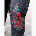 Denim Jeans with Beautiful Hand Embroidery   - Duplicate IMG # 1