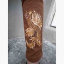 Denim Jeans with Beautiful Hand Embroidery   - Duplicate IMG # 1