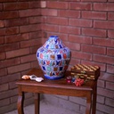 Blue Pottery Lamp - Duplicate IMG # 1