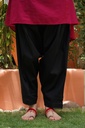 Basic Plain Black Shalwar