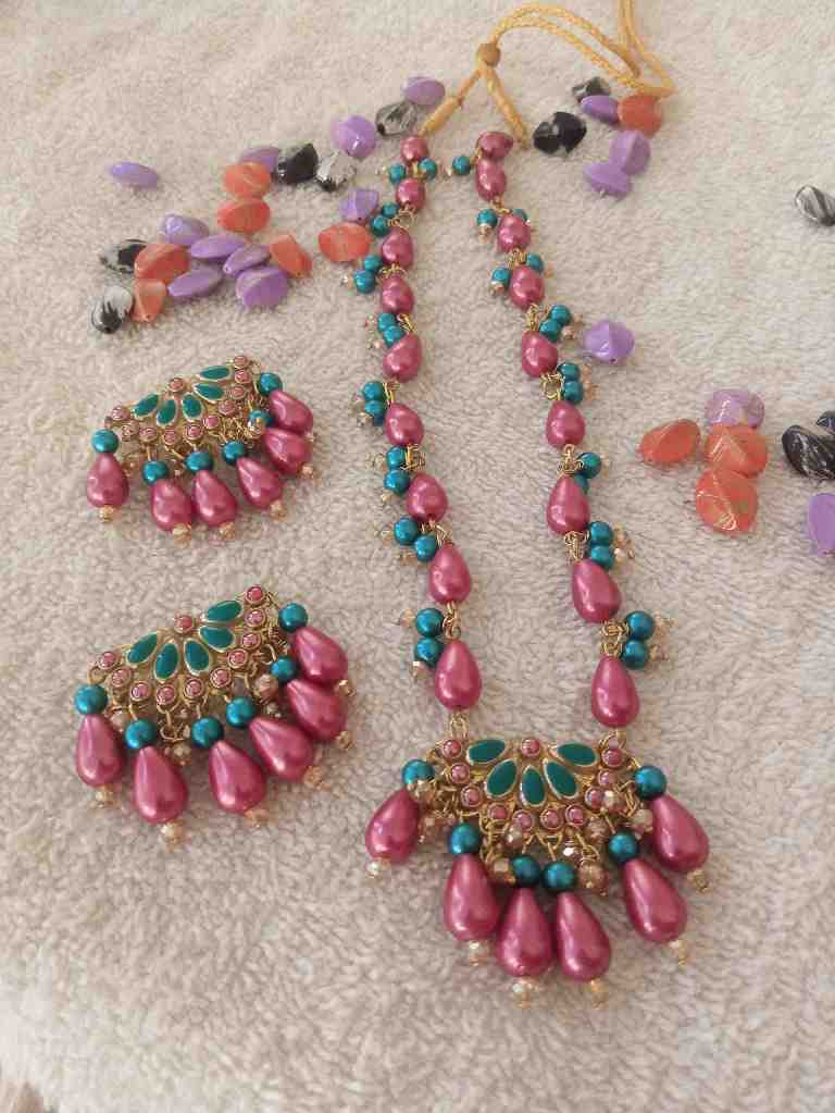 colorful kundun mala set IMG # 1