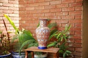 Blue Pottery Vase - Duplicate IMG # 1