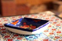 Blue Pottery Tray / Rice Dish - Duplicate IMG # 1