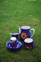 Blue pottery Tea Set - Duplicate IMG # 1