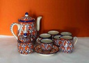 Blue Pottery Tea Set IMG # 1