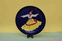Blue Pottery Plate  - Duplicate IMG # 1