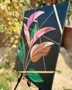 Tropical Leaf Abstract Painting IMG # 1