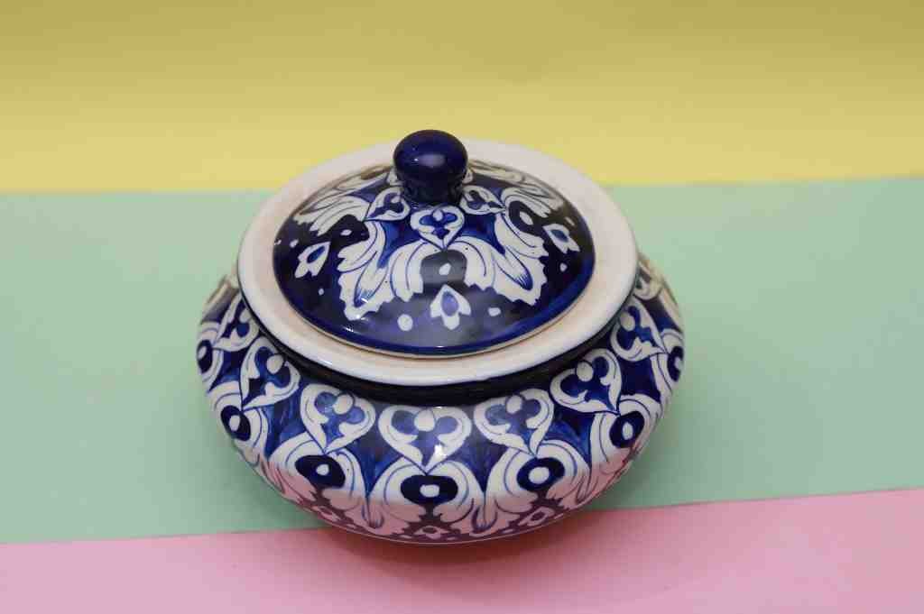 Blue Pottery Handi  - Duplicate IMG # 1