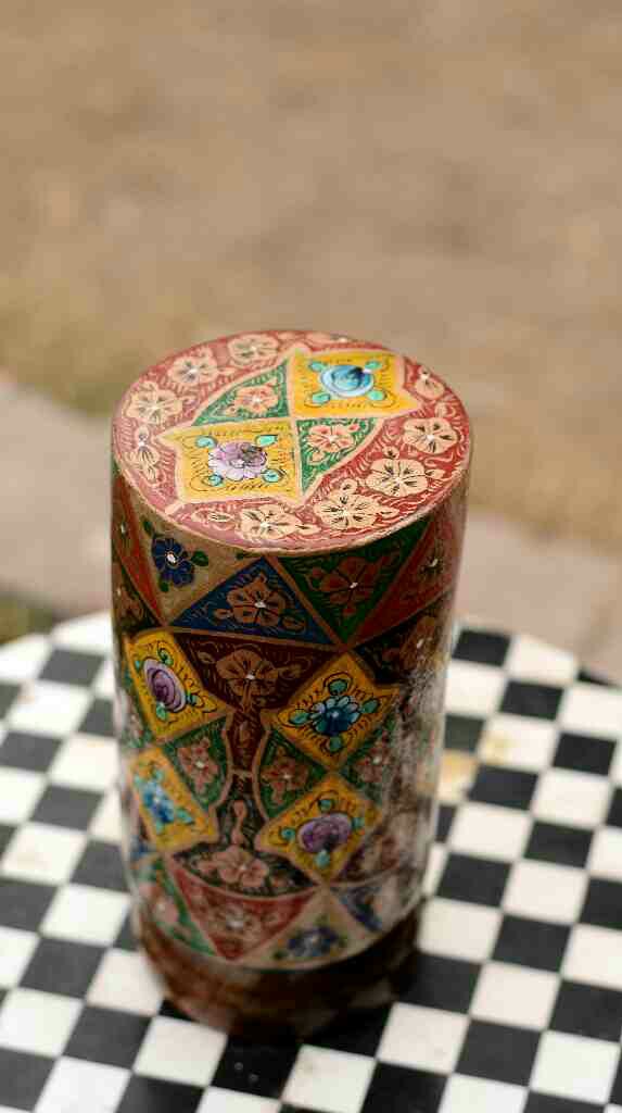camel skin lamp IMG # 1
