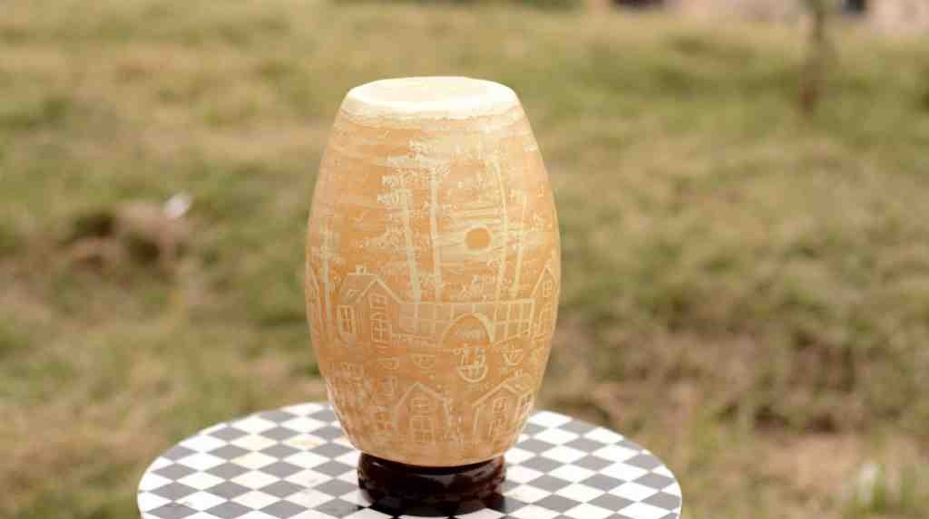 Camel skin lamp  - Duplicate IMG # 1