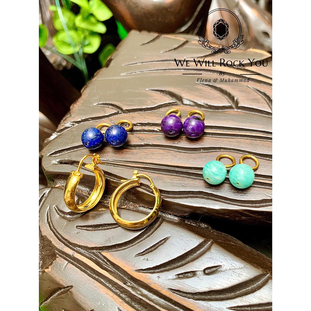 3-in-1 Combo Gold Earrings
