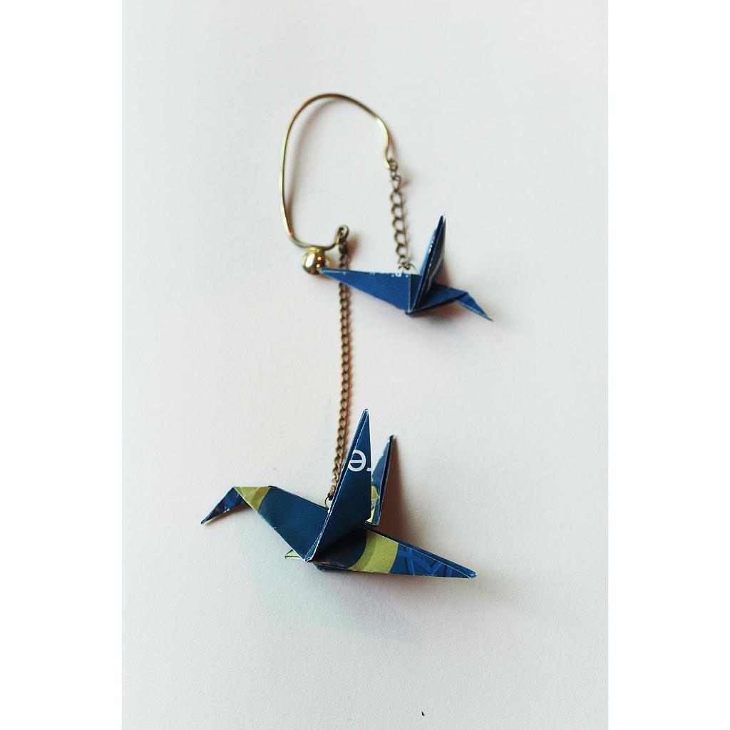 origami ear cuff