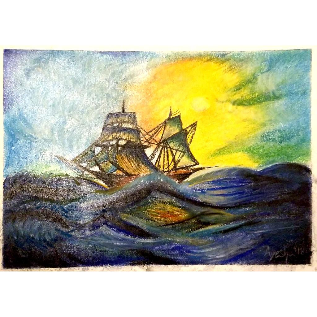 Sailing ship.