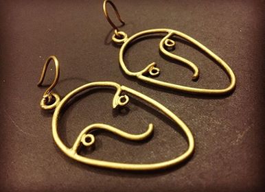 wire earrings