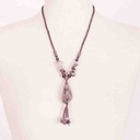 Tumbled Amethyst Pendant
