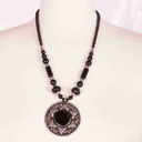Black Onyx Antique Pendant