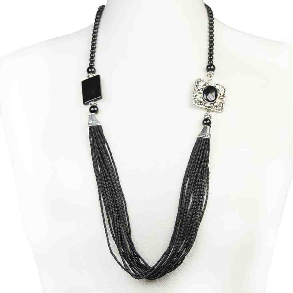 Assymetric Onyx Mala