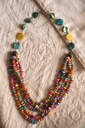 Colored Seashell Mala 