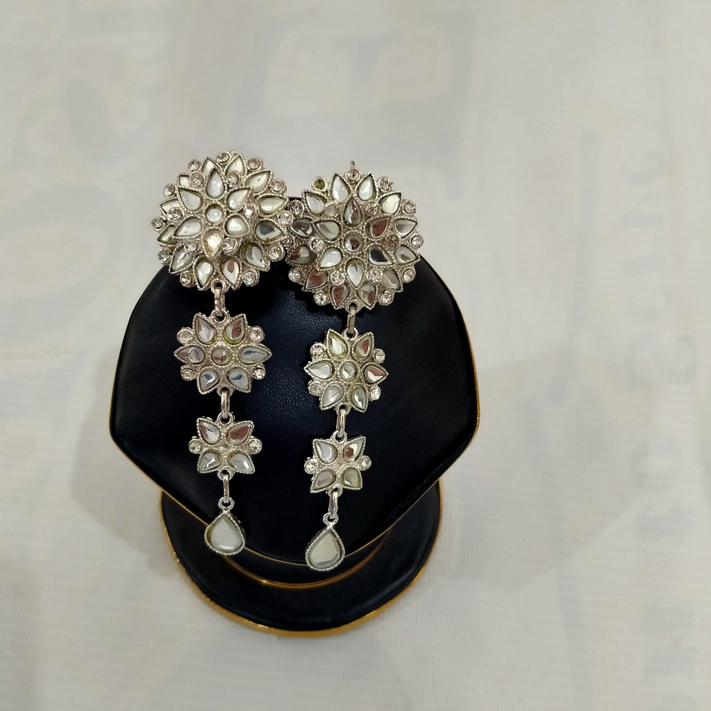 Kundan Jhumaka Handmade