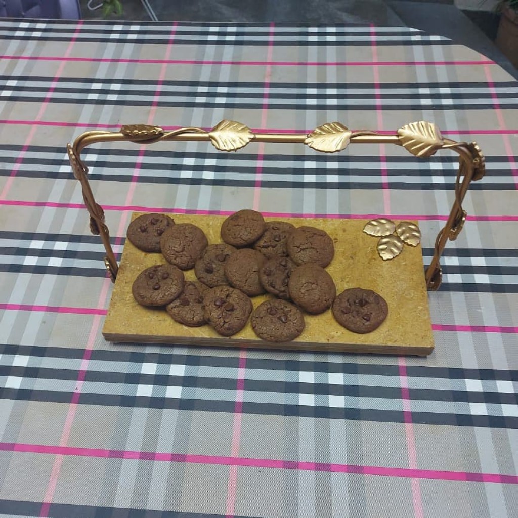 Marble serving platter