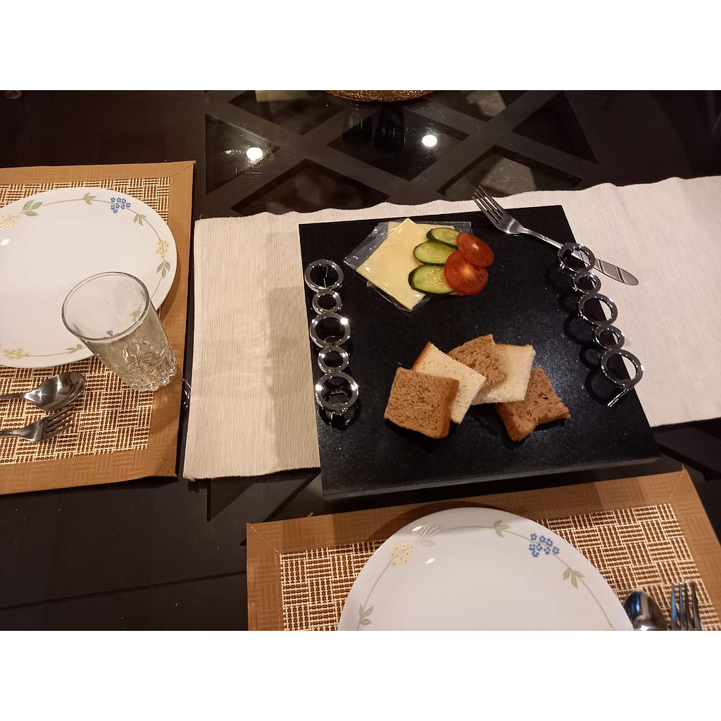 Marble serving platter