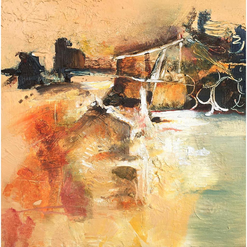 abstract oil painting