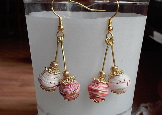 Paper beads jewellery (durable)