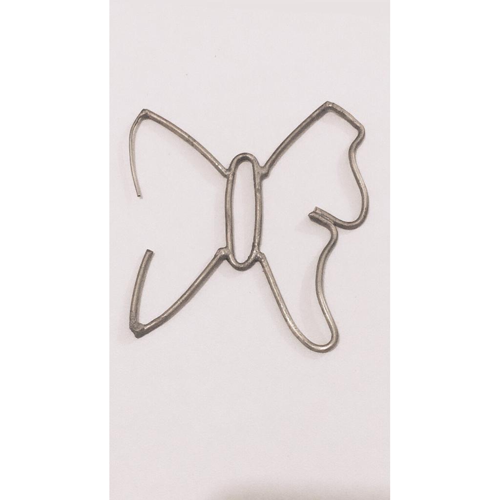 butterfly statement earrings